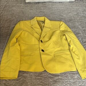 Yellow Blazer Jacket